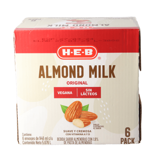 Heb Leche De Almendra Original 6 Pack