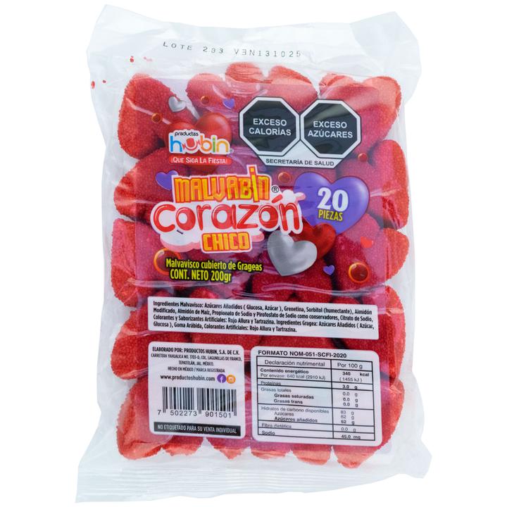 Bombon Corazon Chico Rojo 20 Pz Bombon Corazon C 20 Pz