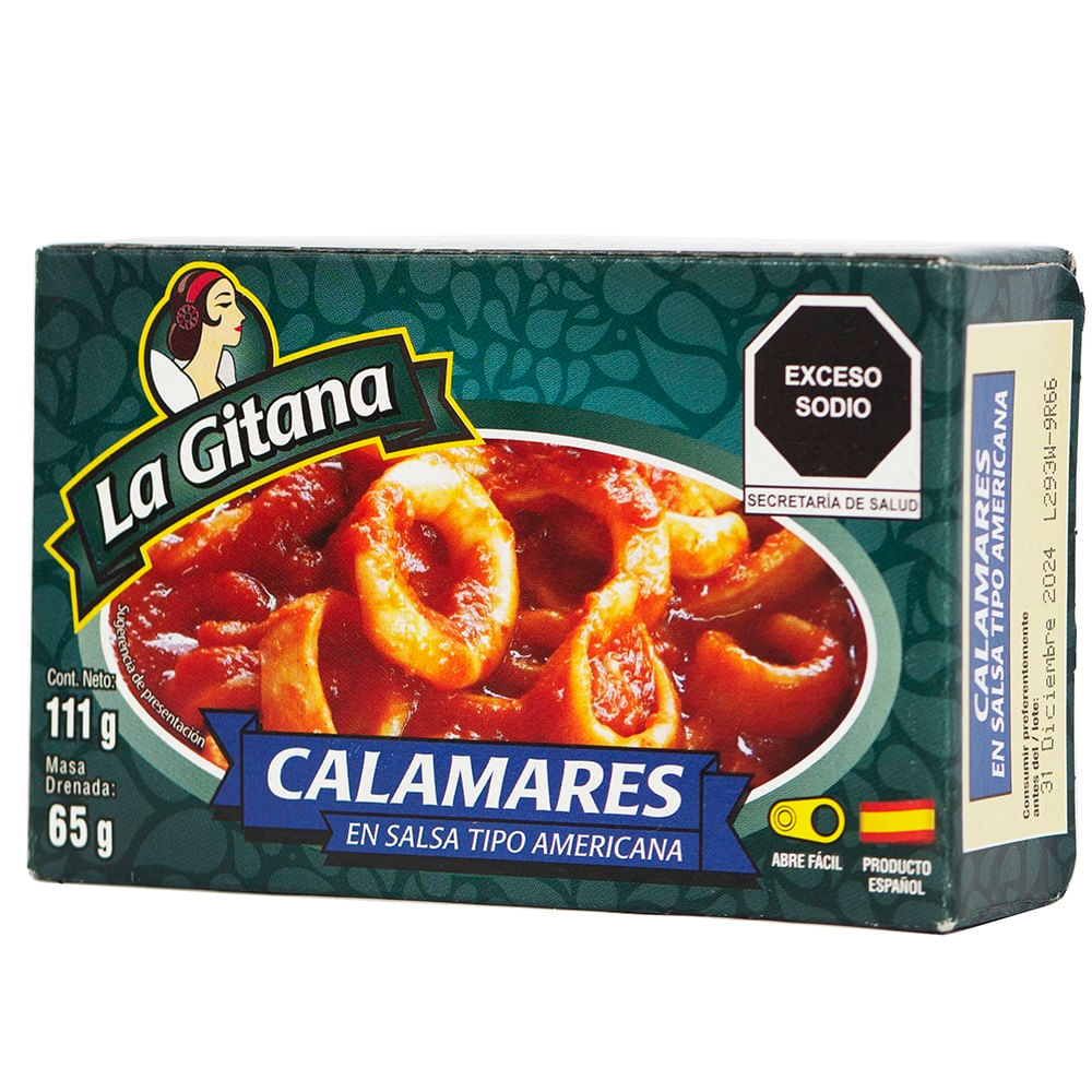 La Gitana Calamares En Salsa Americana 111 G