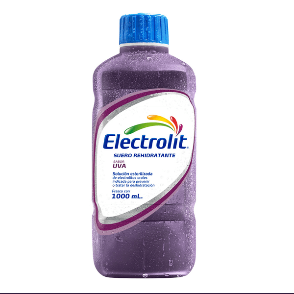 Suero Rehidratante Electrolit Sabor Uva 1 L