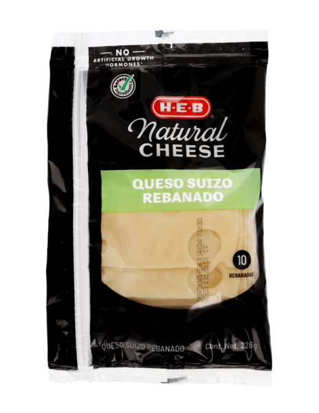 Heb Queso Suizo Rebanado 226 G