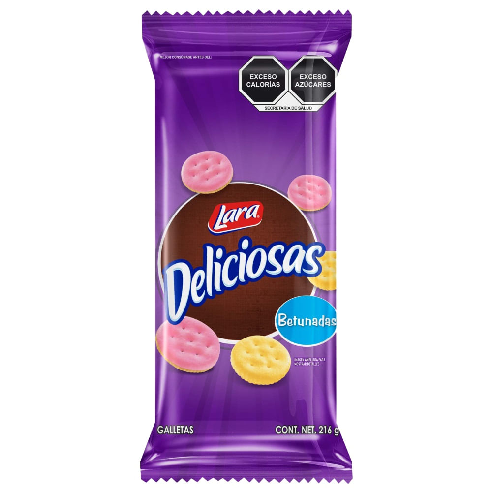 Lara Galletas Deliciosas Betunadas 216 G