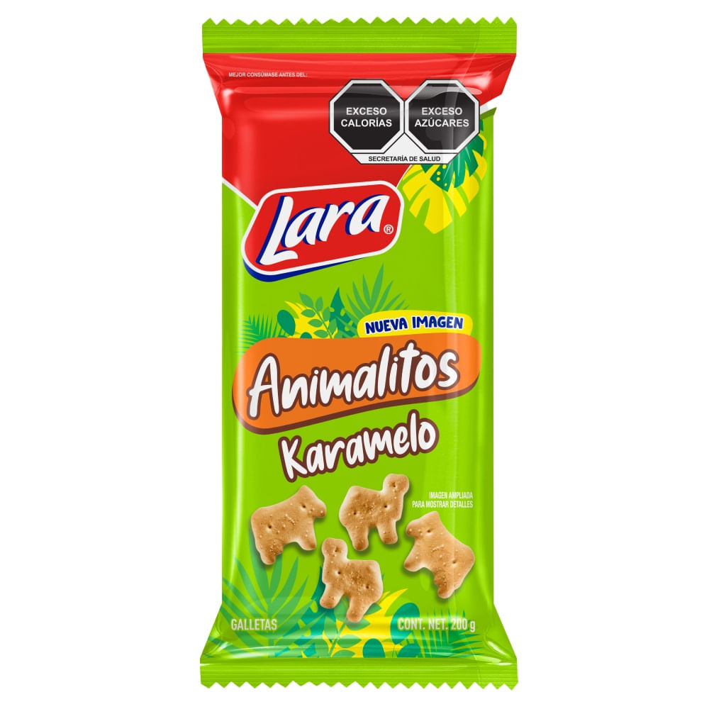 Lara Galletas Animalitos Karamelo Lara 200 G