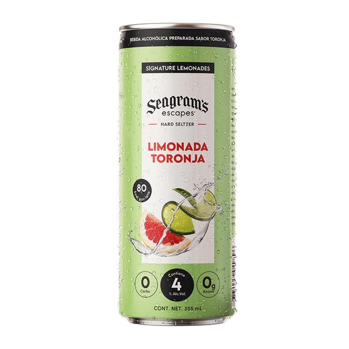 Hard Seltzer Seagram'S Escapes Sabor Toronja Lemonade 5° 355 Ml