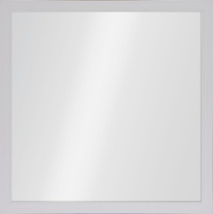 Haven And Key Espejo Blanco Cuadrado 45 Cm