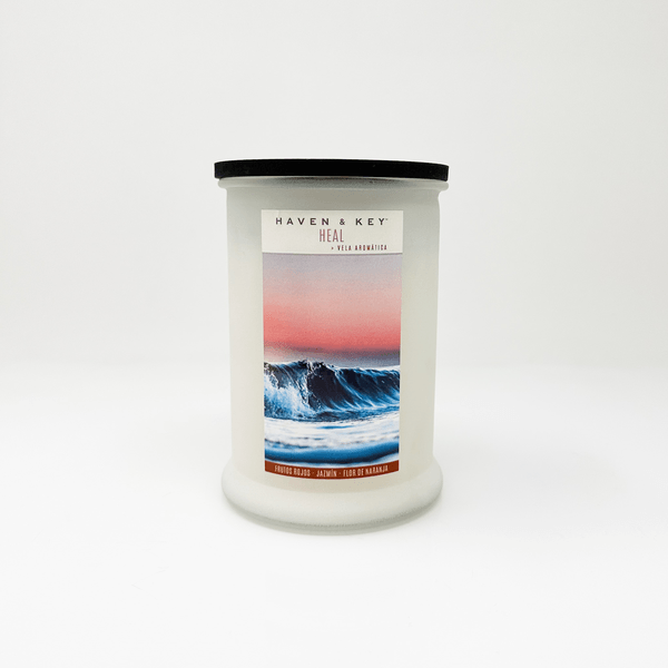 Haven And Key Heal Tarro Vela Aromática 500 G