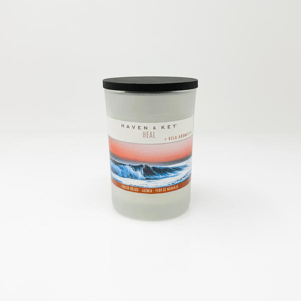 Haven And Key Heal Vaso Vela Aromática 180 G
