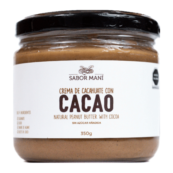 Crema De Cacahuate Con Cacao 350g 350 G