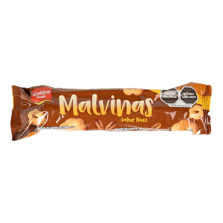 Golden Foods Galletas Malvinas Sabor Nuez 140 G