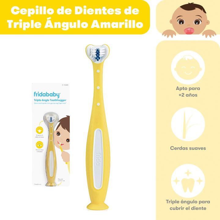 Frida Baby Cepillo De Dientes Triple Ángulo Amar 1 Pz