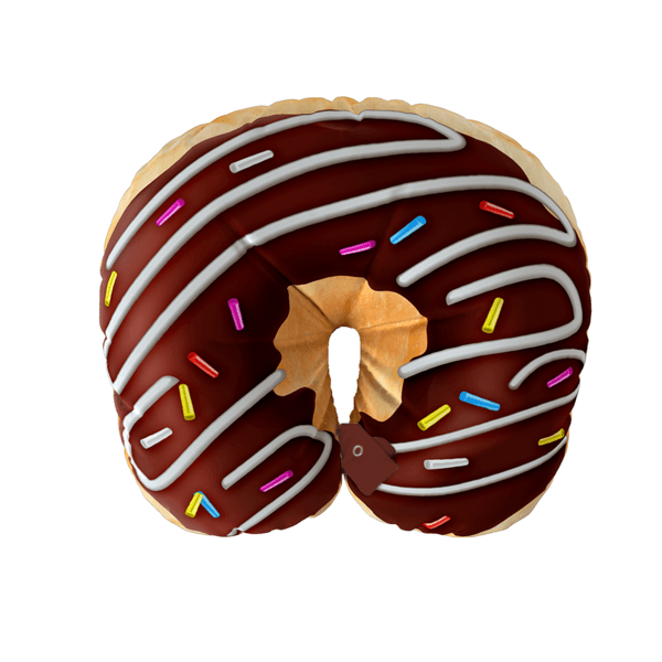 Cojin De Viaje Donas Café 1 Pz