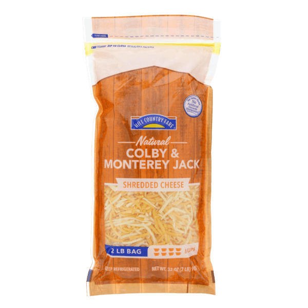 Hcf Queso Colby & Monterey Jack Rallado 907 G
