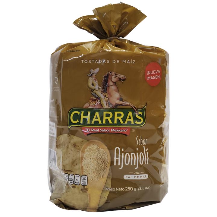 Charras Tostadas Con Ajonjoli 250 G