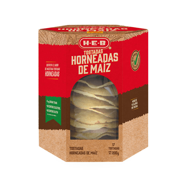 Heb Tostada Horneada Natural 200 G