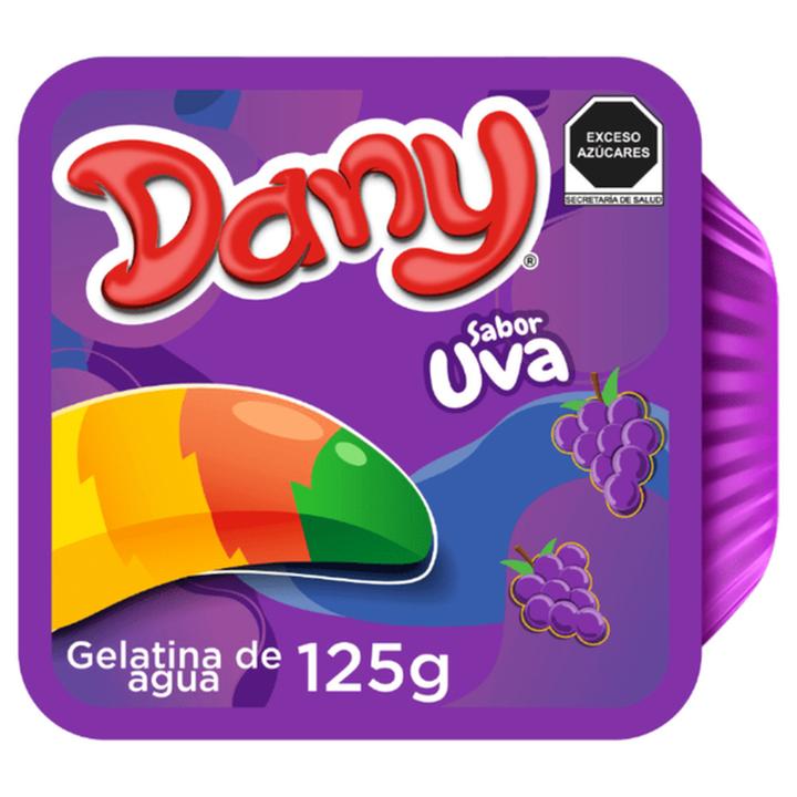 Dany Gelatina Sabor Uva 125 G