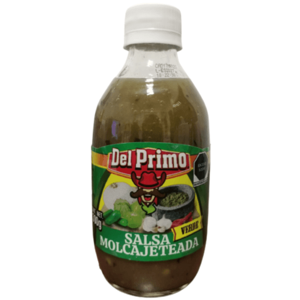 Del Primo Salsa Casera Verde Molcajeteada 300 G