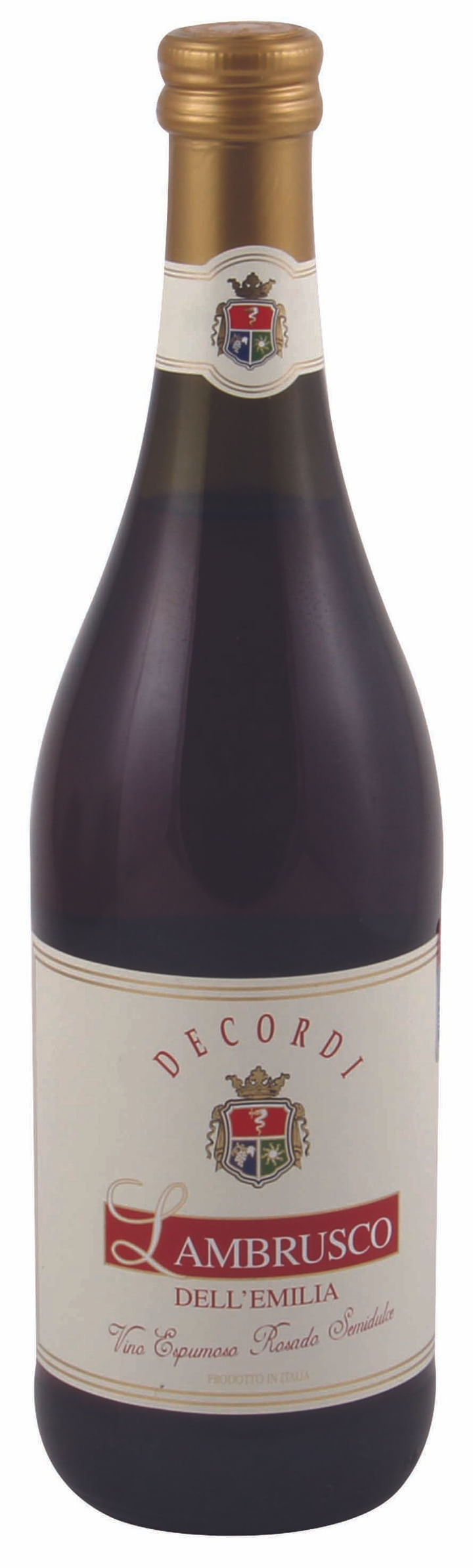 Vino Rosado Decordi Lambrusco 750 Ml
