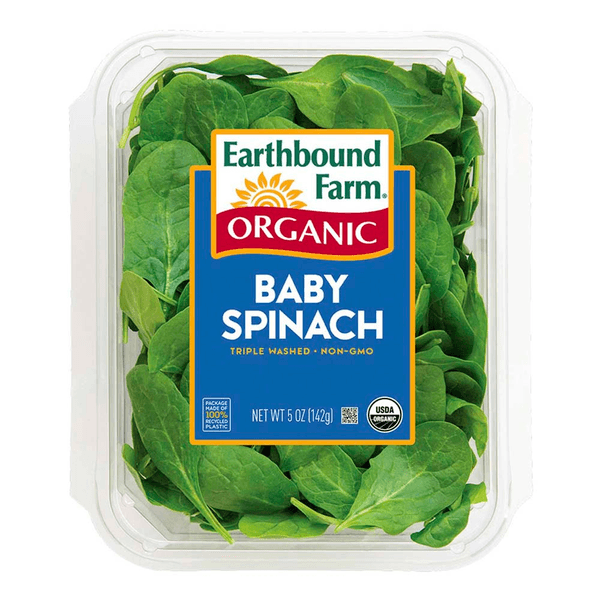 Earthbound Farm Ensalada Espinaca Baby Org 142 G
