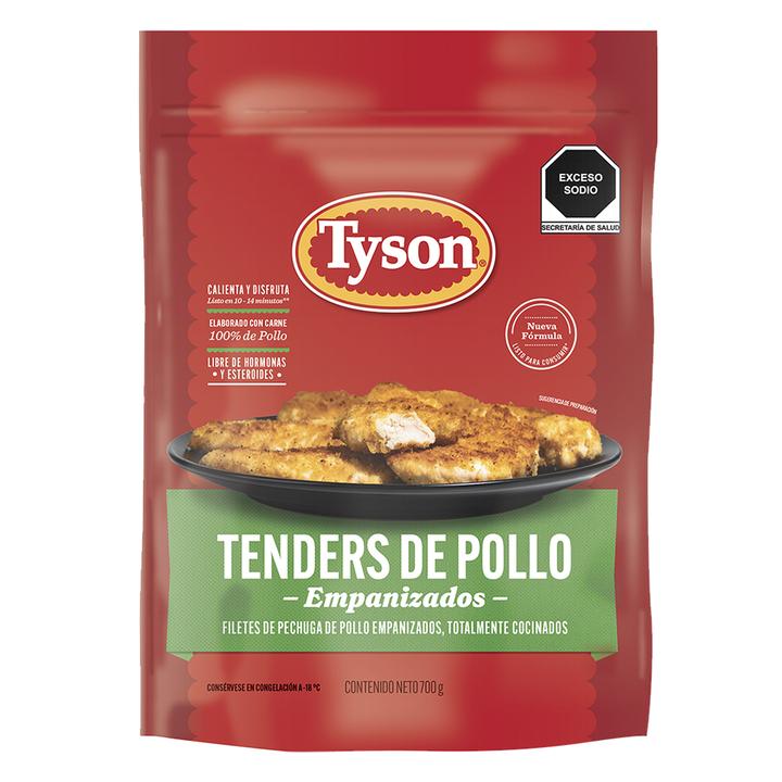 Tyson Filetes De Pollo Empanizados 700 G