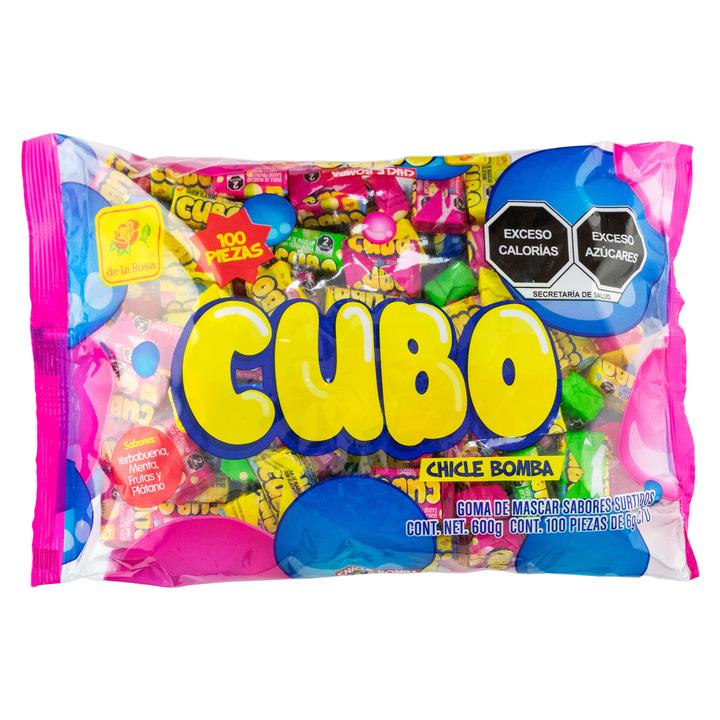 Goma De Mascar Cubo 100 Pz