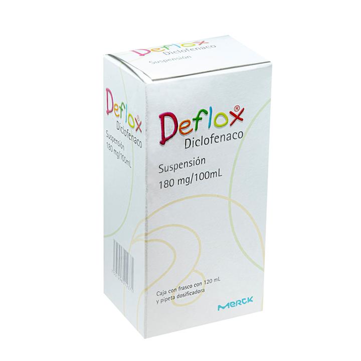 Merck Deflox Pediatrico 180 Mg Suspensión Oral 120 Ml