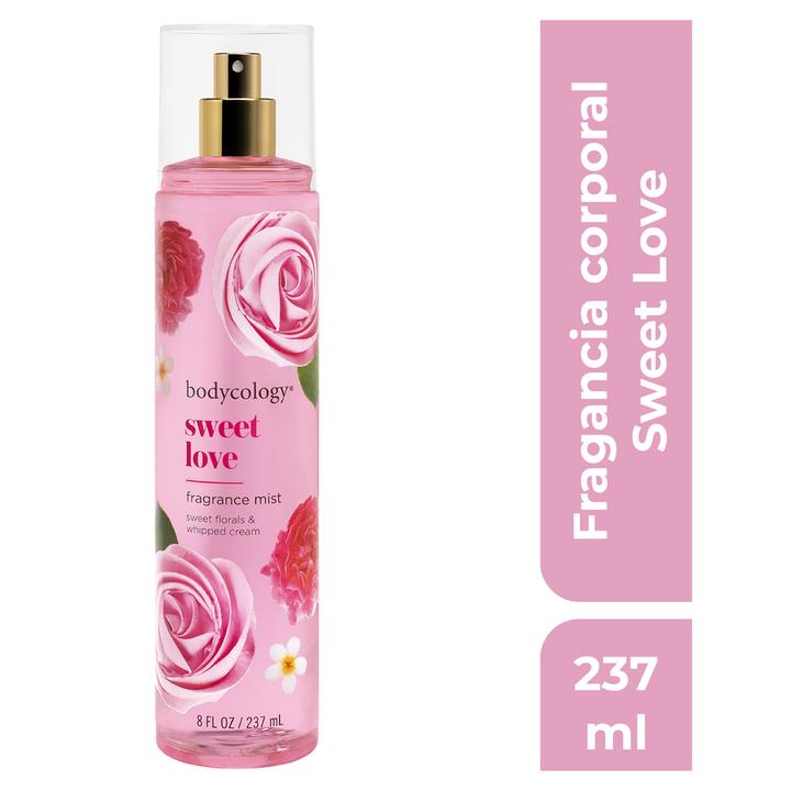 Fragancia Corporal Bodycology De Larga Duración Sweet Love 237 Ml