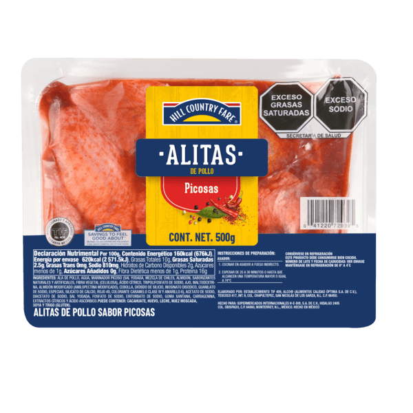 Hcf Ala De Pollo Picosa 500 G