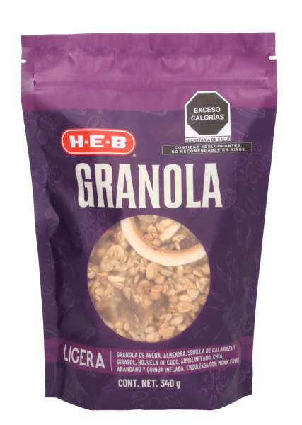 Heb Granola Ligera 340 G