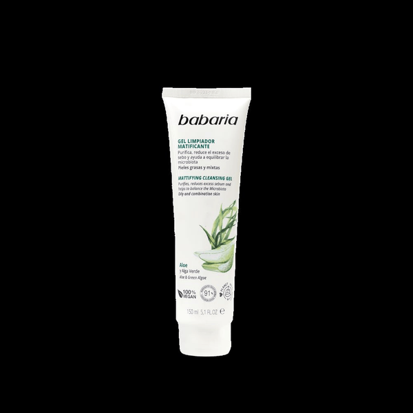 Limpiador Facial Matificante Con Aloe Y Alga Ver 150 Ml