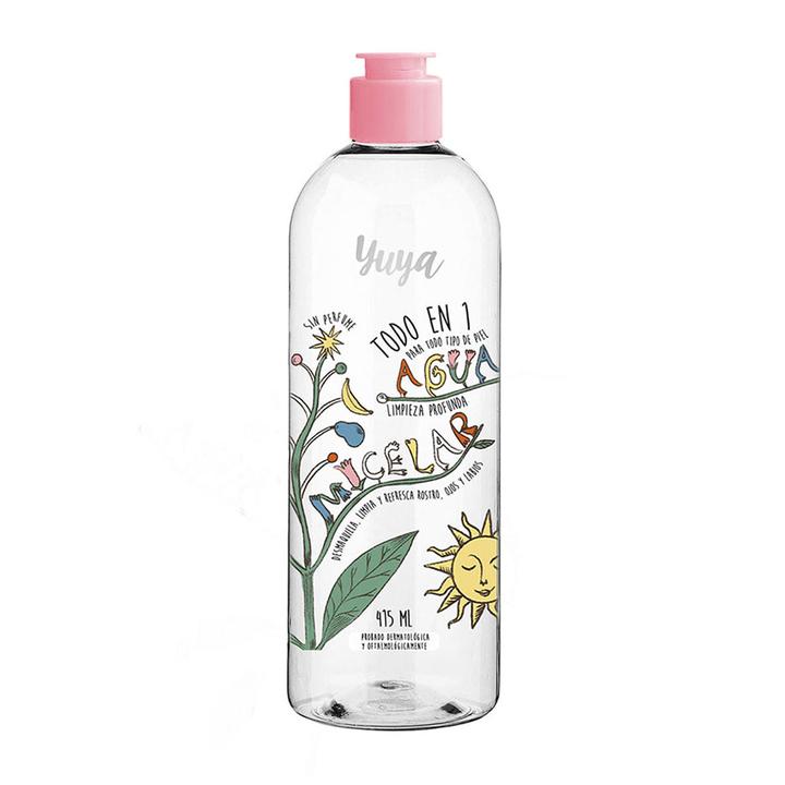 Agua Micelar Yuya Elimina El Maquillaje Fácilmen 415 Ml