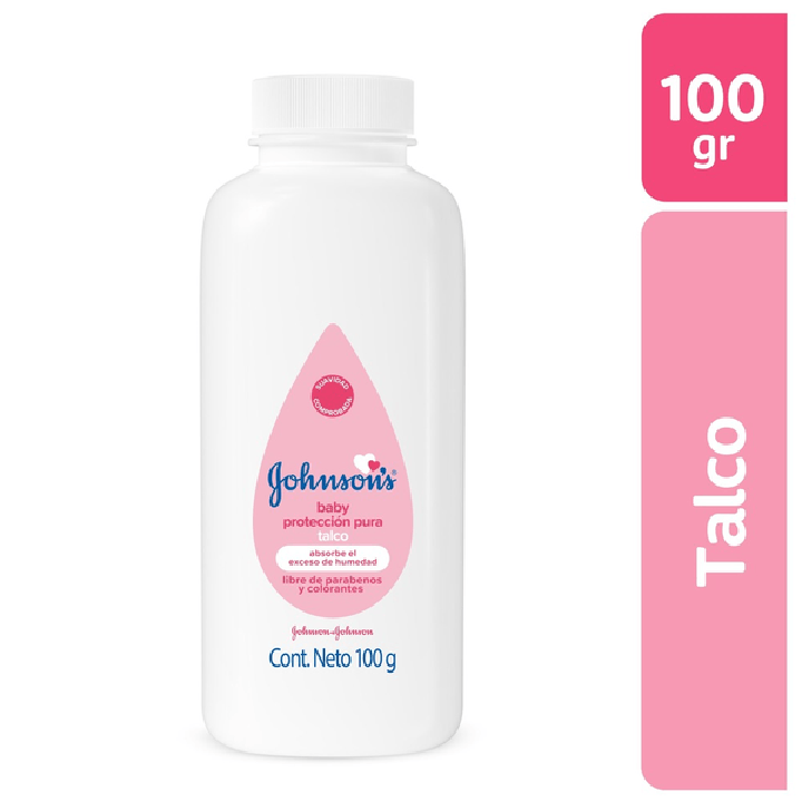 Talco Para Bebé Johnson'S Original Protección Pura 100 G
