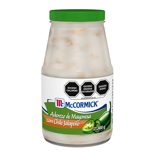 Mccormick Aderezo De Mayonesa Con Chile Jalapeño 400 G