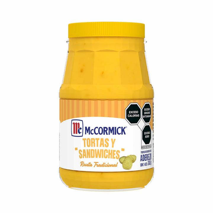 Aderezo Mccormick Tortas Y Sandwiches 345 G
