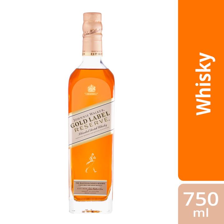 Whisky Johnnie Walker Gold Label Reserve Blended Scotch 750 Ml