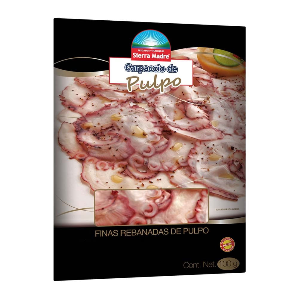 Sierra Madre Carpaccio De Pulpo 100 G