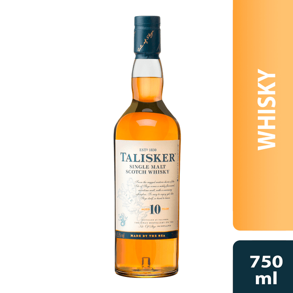 Talisker Whisky 10 Años 750 Ml