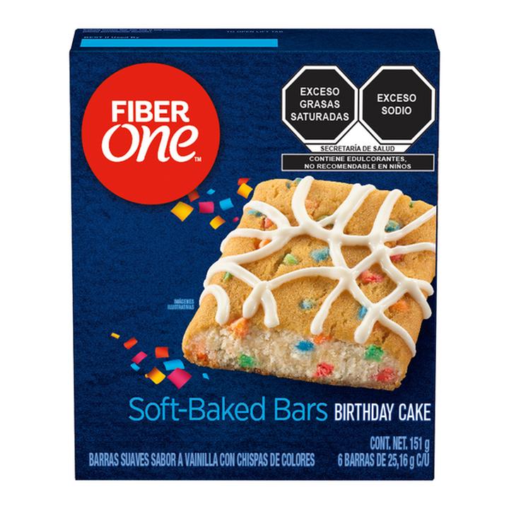 Fiber One Barras Birthay Cake 151 G