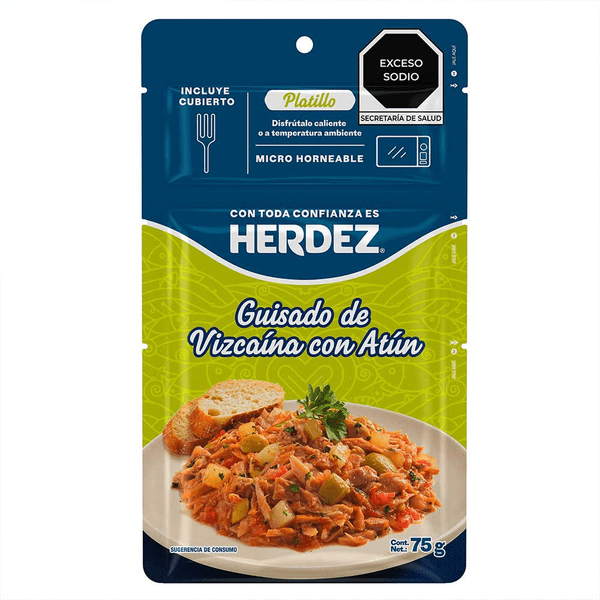 Herdez Guisado De Vizcaína Con Atún 75 G