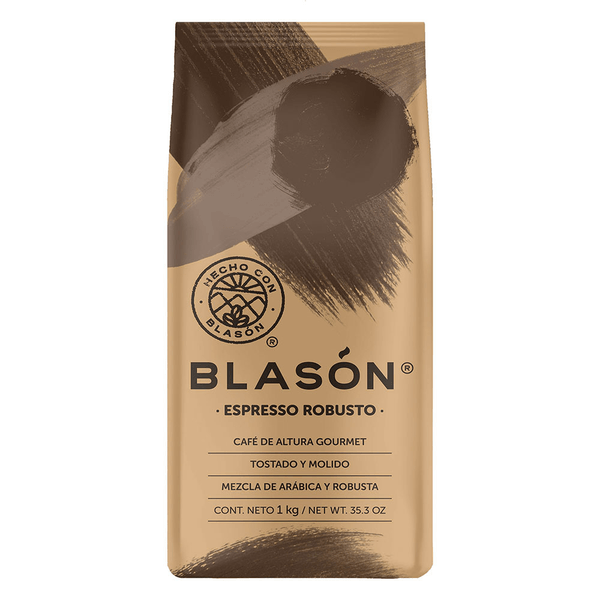 Blasón Café Molido Gourmet Espresso Robusto 1 Kg