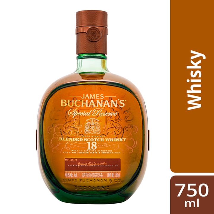 Whisky Buchanan'S Special Reserve 18 Años Blended Scotch 750 Ml