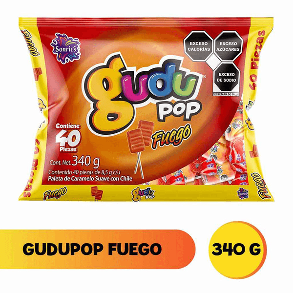 Paleta Fuego Una Paleta Chiclosa Picosita 8.5 G