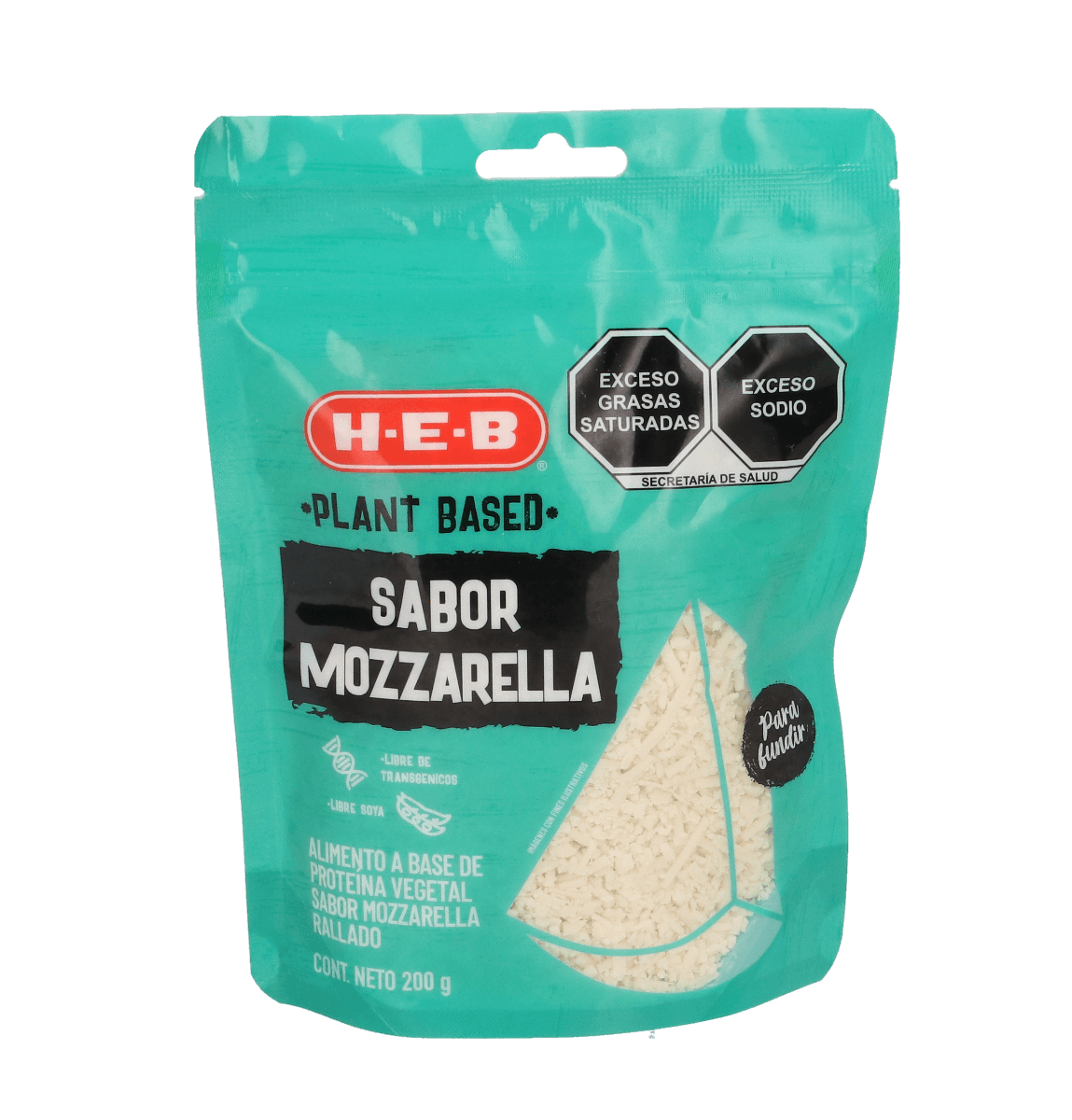 Heb Queso Vegano Sabor Mozzarella 200 G