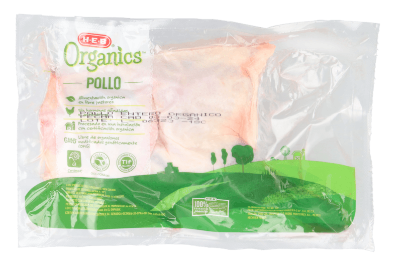 Heb Organics Pollo Entero 1 Kg