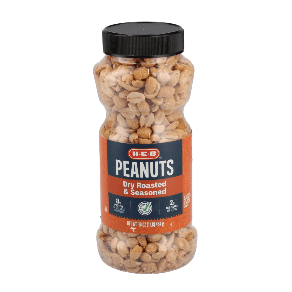 Heb Cacahuate Tostado Y Sazonado 454 G