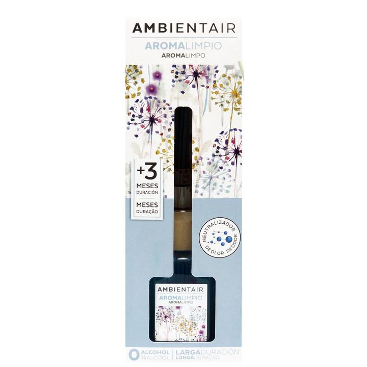 Difusor Ambientair 100 Ml Aroma Limpio 1 Pz