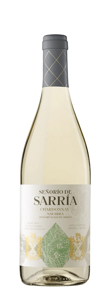 Vino Blanco Chardonnay Navarra 750 Ml