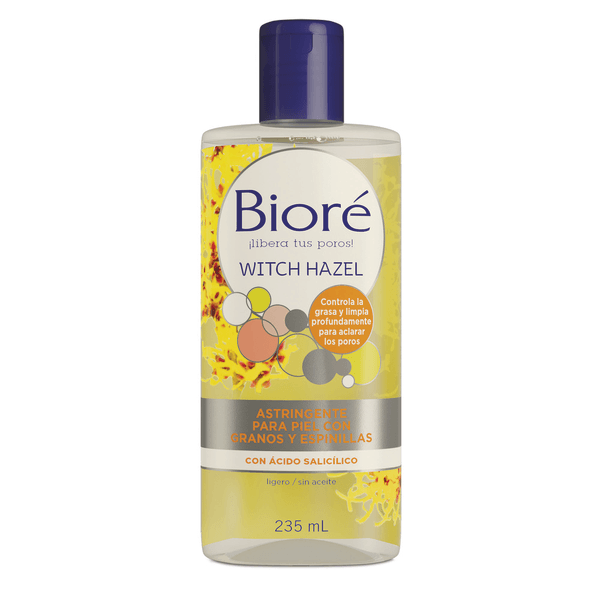 Biore Astringente Facial De Witch Hazel 235 Ml
