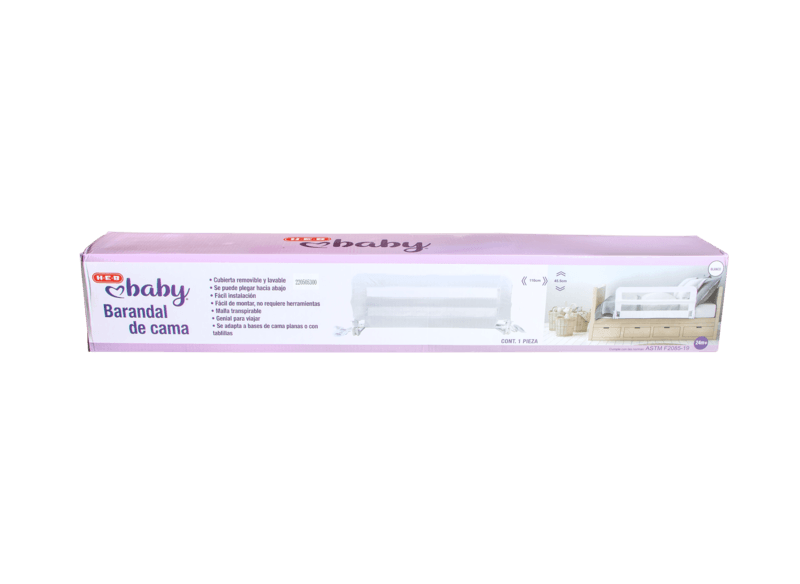 Barandal Para Cama Heb Baby 1 Pz