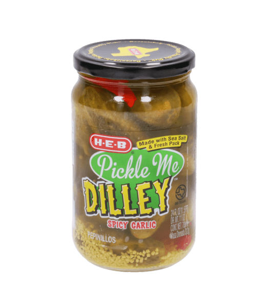 Heb Pepinillos Con Pimientos Y Ajo 709 Ml