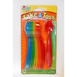 Cuchara Para Bebé Take & Toss 12 Pz